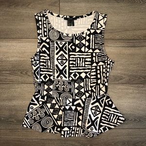 Forever 21 peplum top